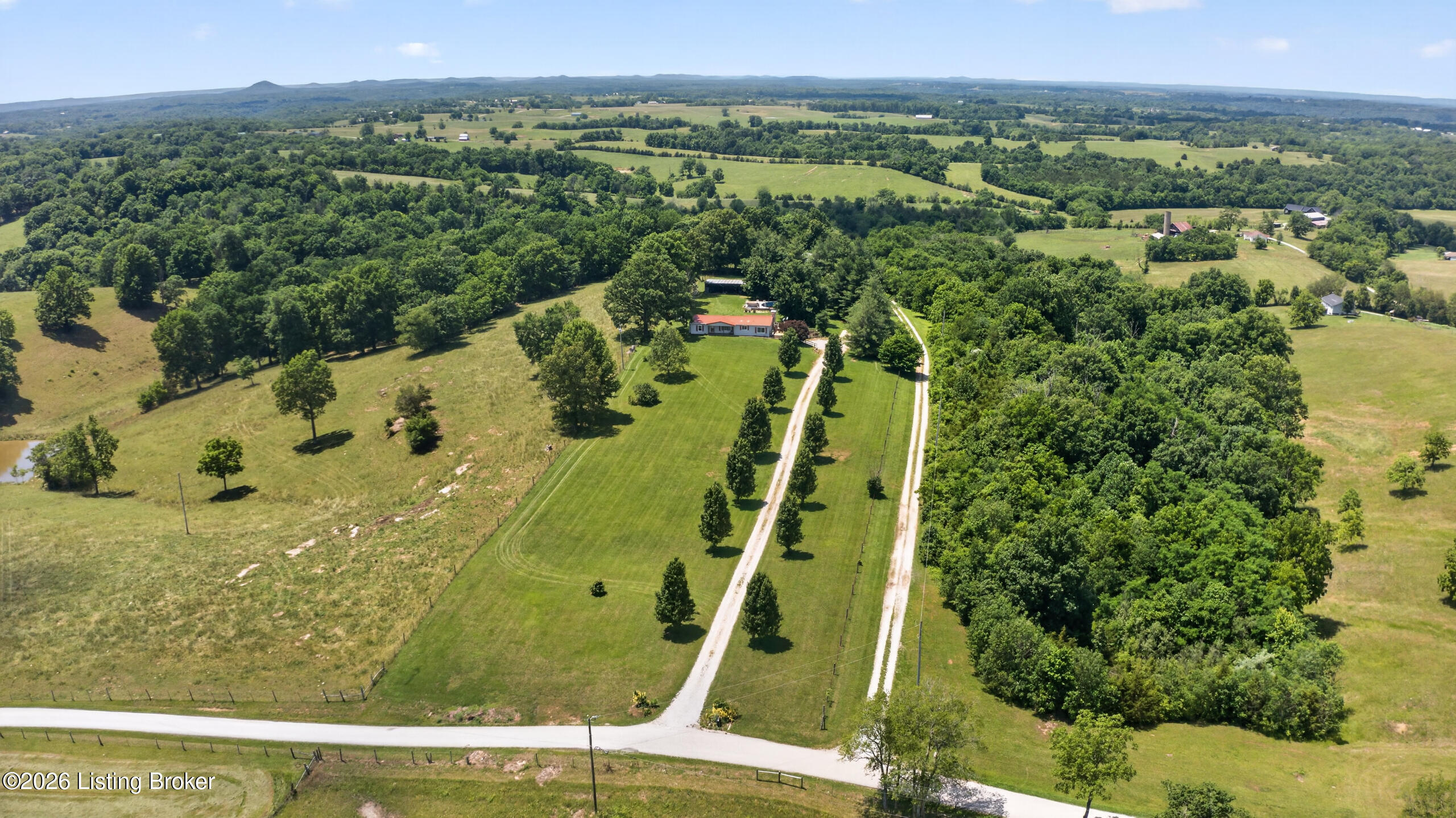 Aerial View of Property