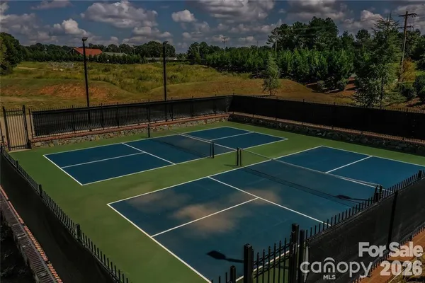 a view of a tennis court