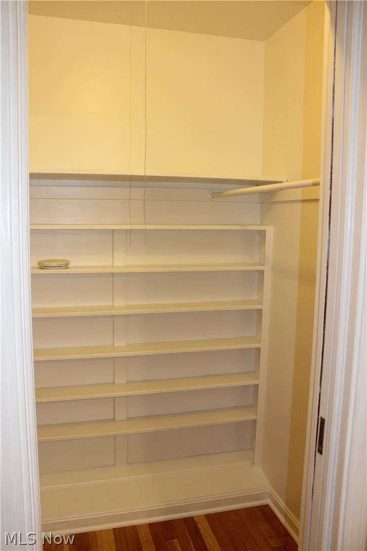 5807 East Sprague Road Independence, OH 44131 - Photo 15 of 33 Large walk-in closet with hanging racks on both sides and plenty of shelving