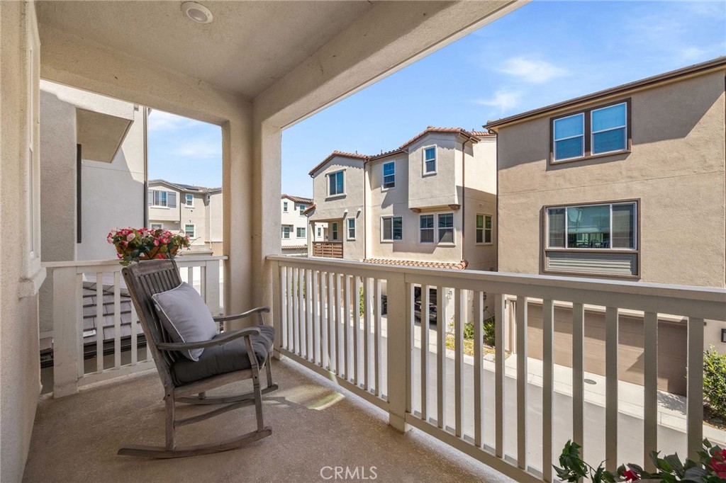 840 Barrel Way Rancho Mission Viejo, CA 92694 - Photo 21 of 57 a view of a balcony with chairs