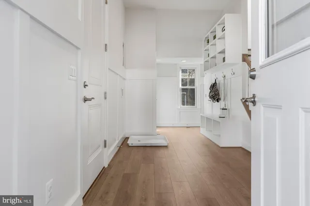 a view of empty room