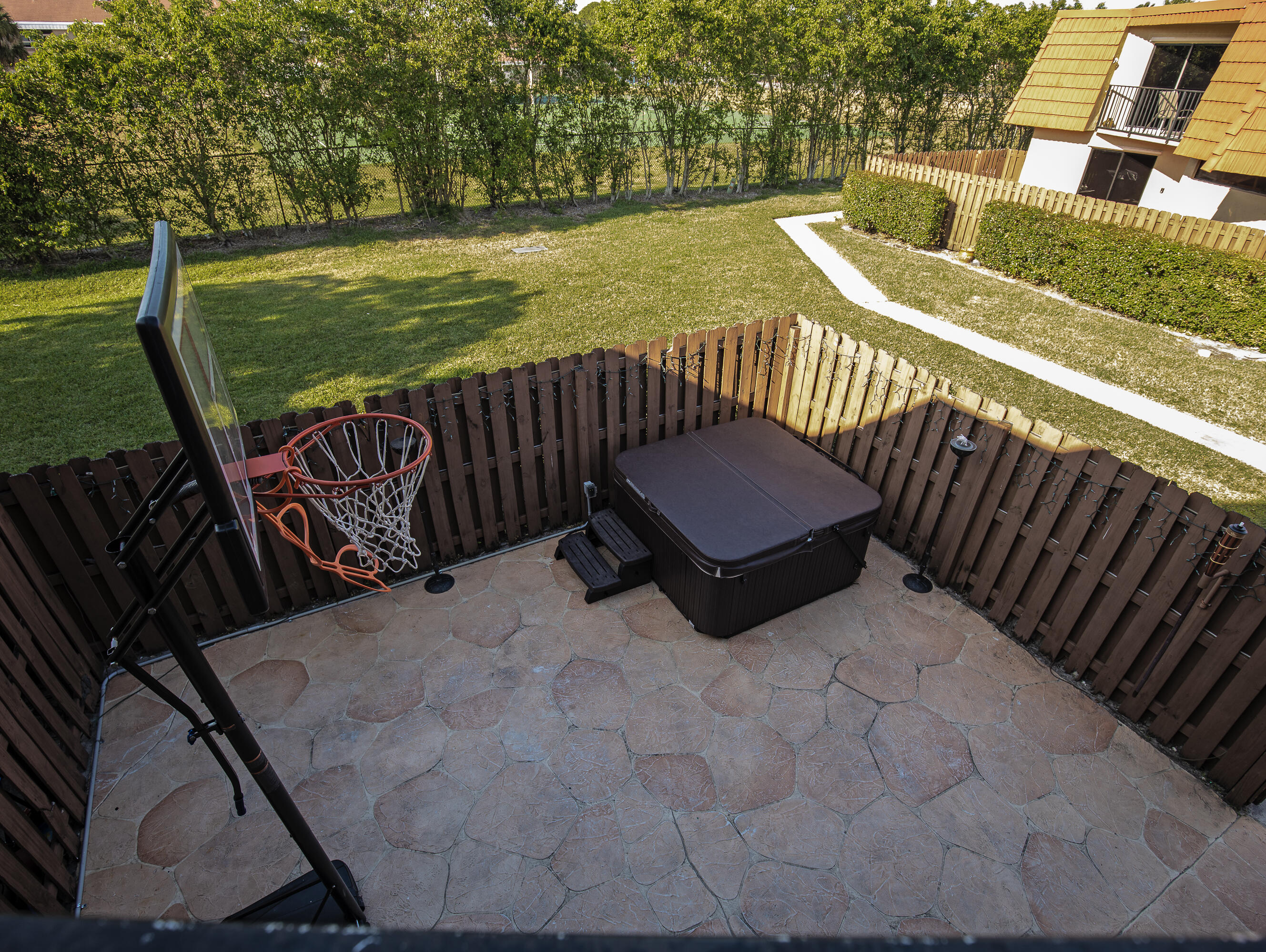 8377 Trent Court, Unit B Boca Raton, FL 33433 - Photo 19 of 19 COURTYARD FROM BALCONY