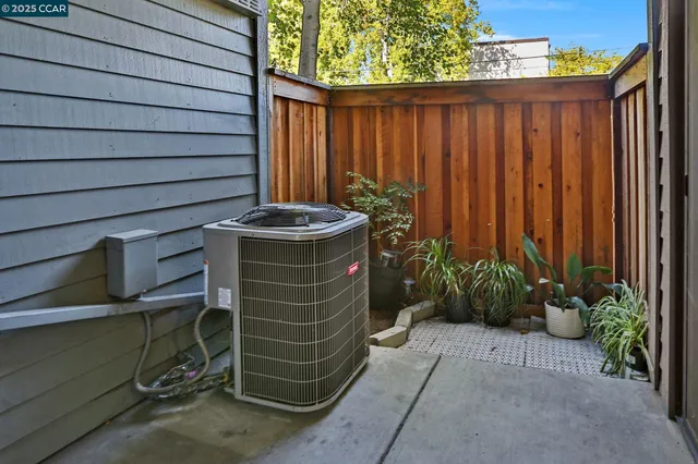 a view of outdoor space and wooden deck
