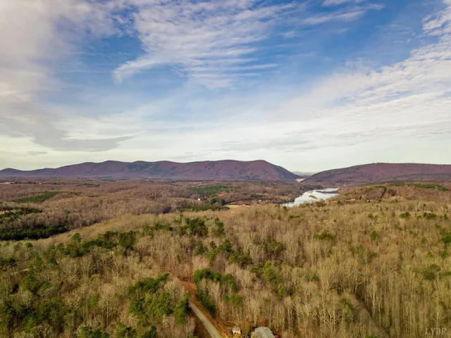a view of mountains and mountain in the background