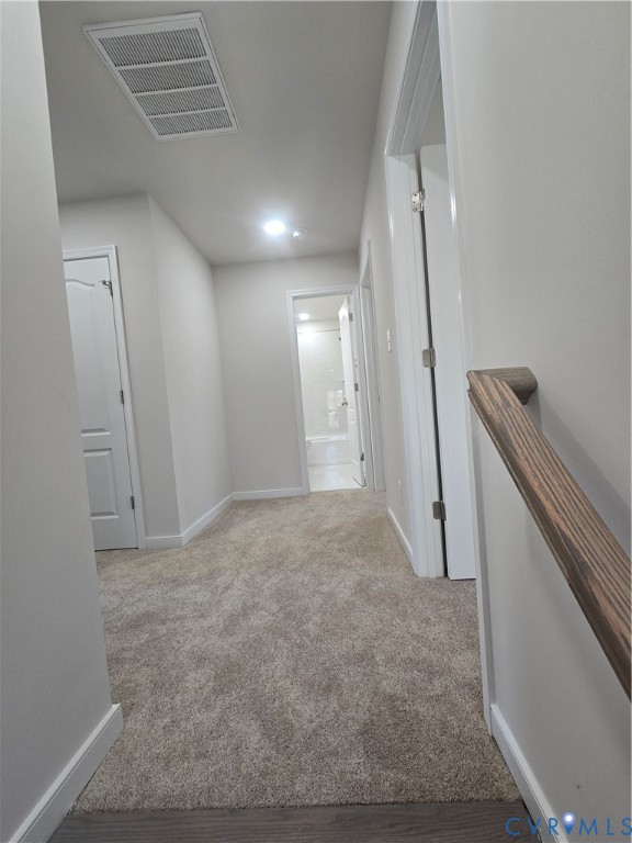 12084 Red Pine Road Ruther Glen, VA 22546 - Photo 24 of 49 Hall with light carpet and baseboards