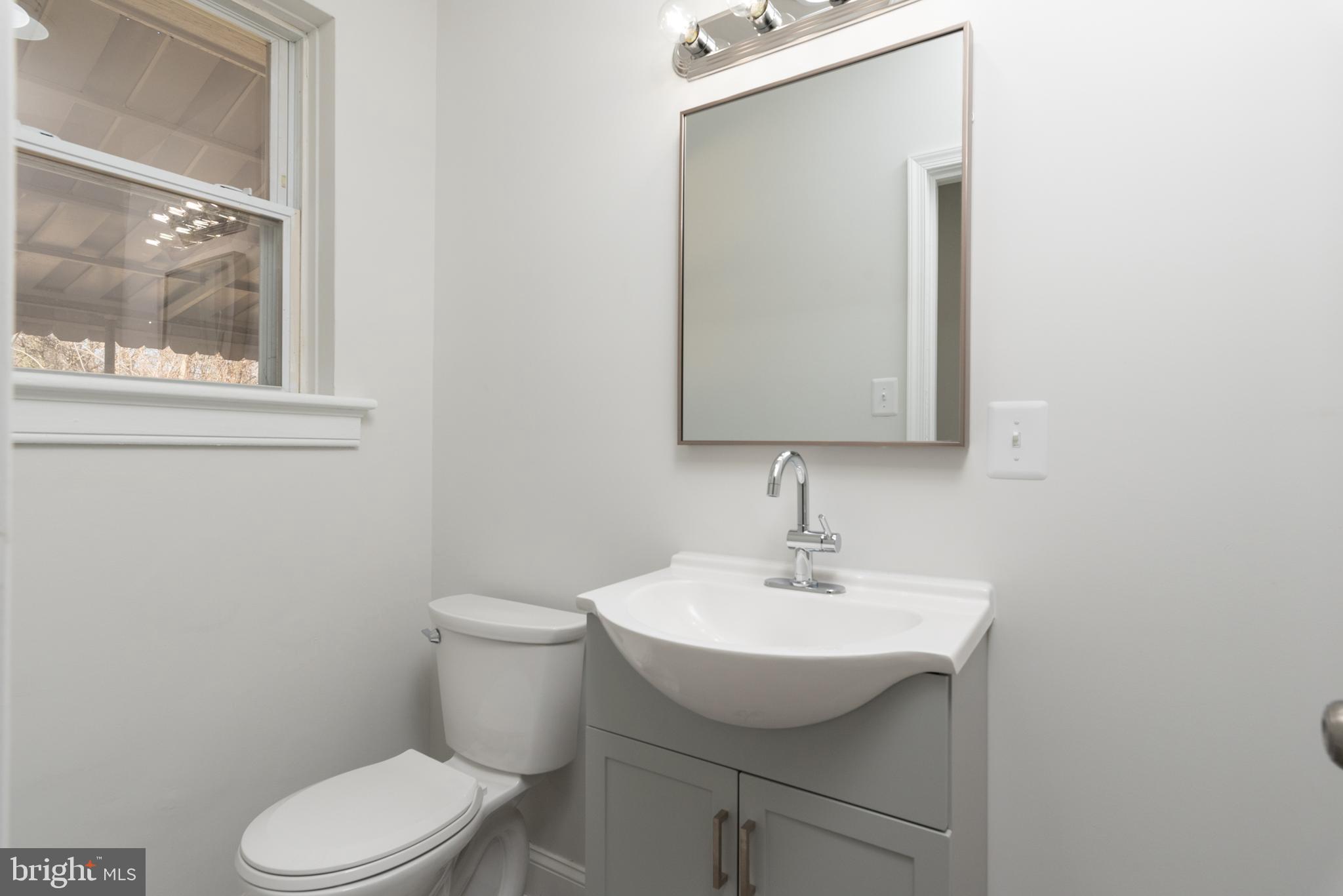 3306 East River Road Petersburg, VA 23803 - Photo 16 of 31 a bathroom with a toilet a sink and mirror
