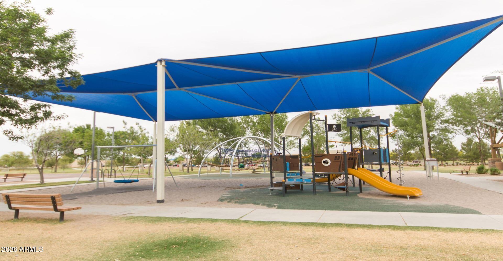 3827 East Trigger Way Gilbert, AZ 85297 - Photo 40 of 41 a view of a park with a slide