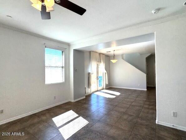 3827 East Trigger Way Gilbert, AZ 85297 - Photo 7 of 41 wooden floor in an empty room with a window