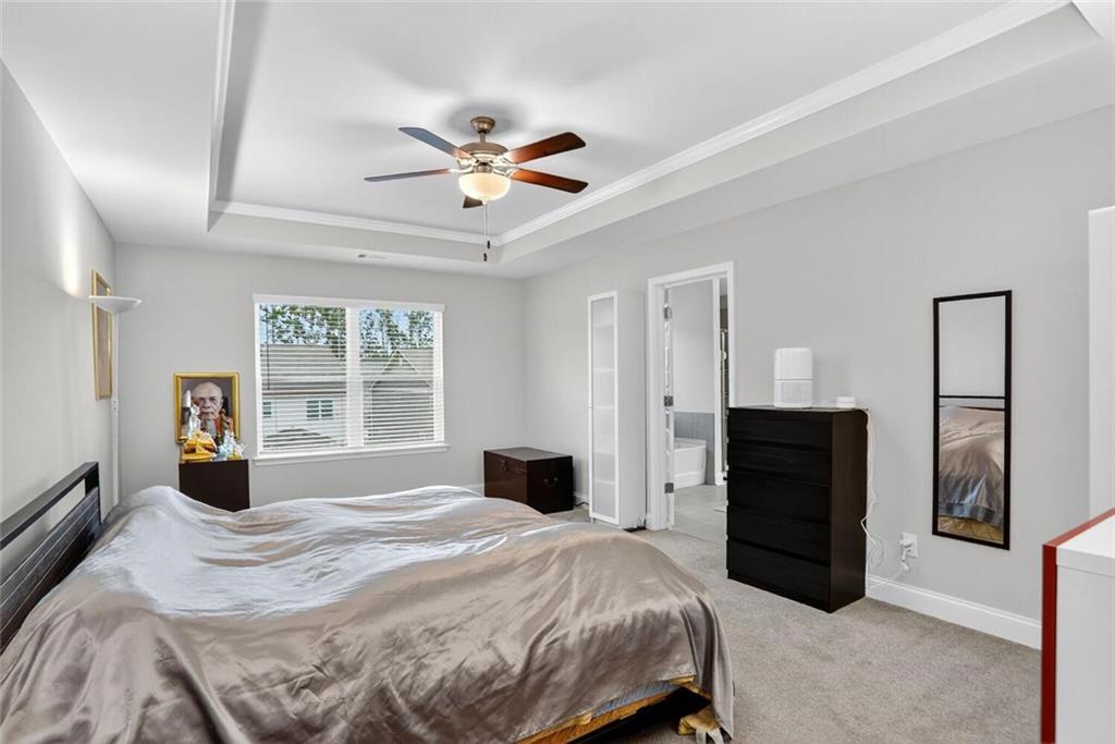 2805 Harmony Trail Road Atlanta, GA 30360 - Photo 12 of 23 a bedroom with a bed and a window