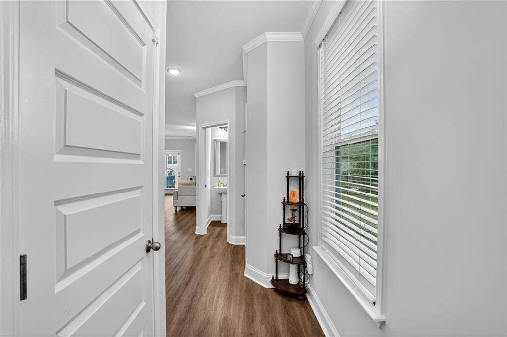 2805 Harmony Trail Road Atlanta, GA 30360 - Photo 2 of 23 a view of entryway with wooden floor