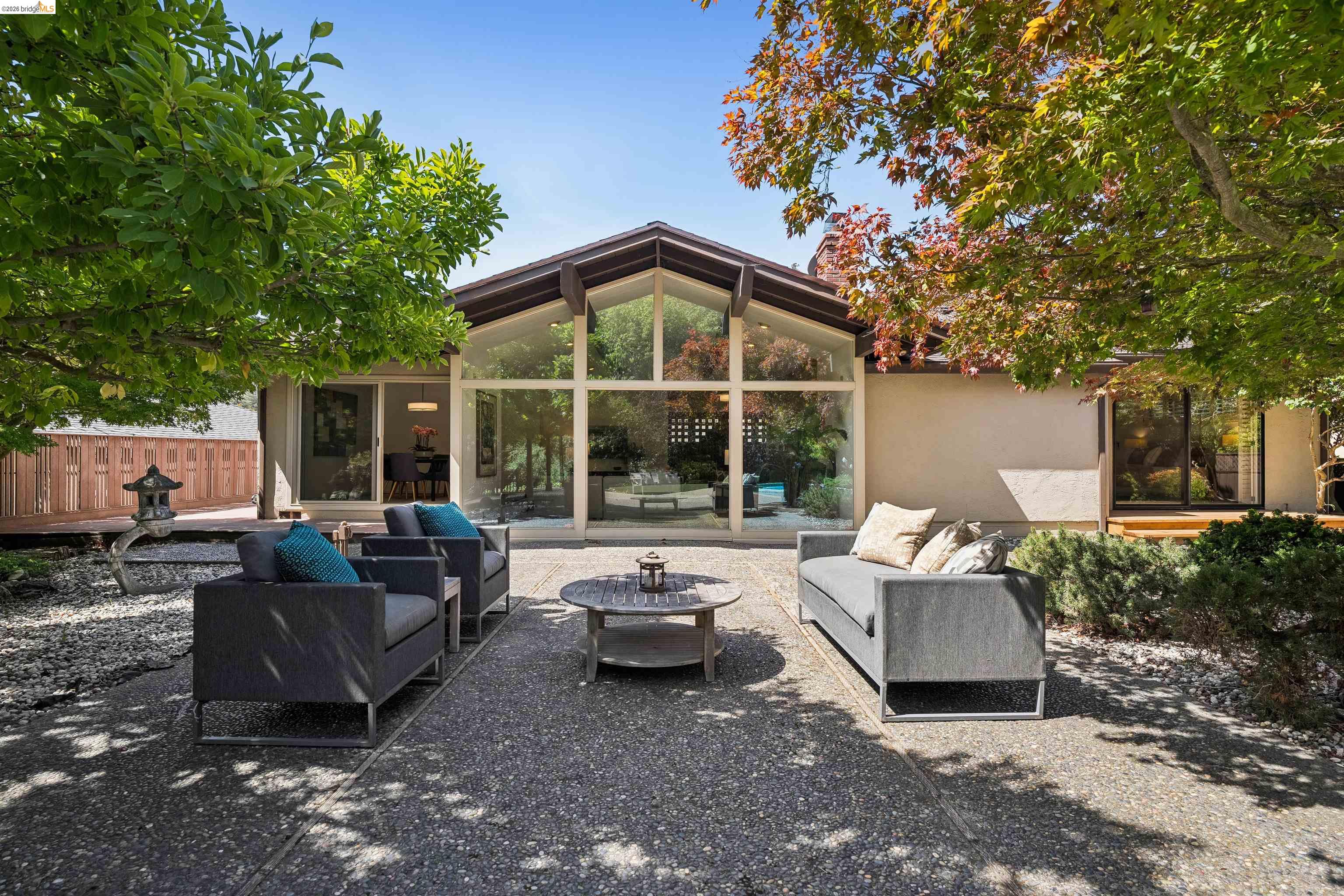 7 Jo Lin Court El Sobrante, CA 94803 - Photo 86 of 99 Expansive glass wall facade with A-frame architectural details