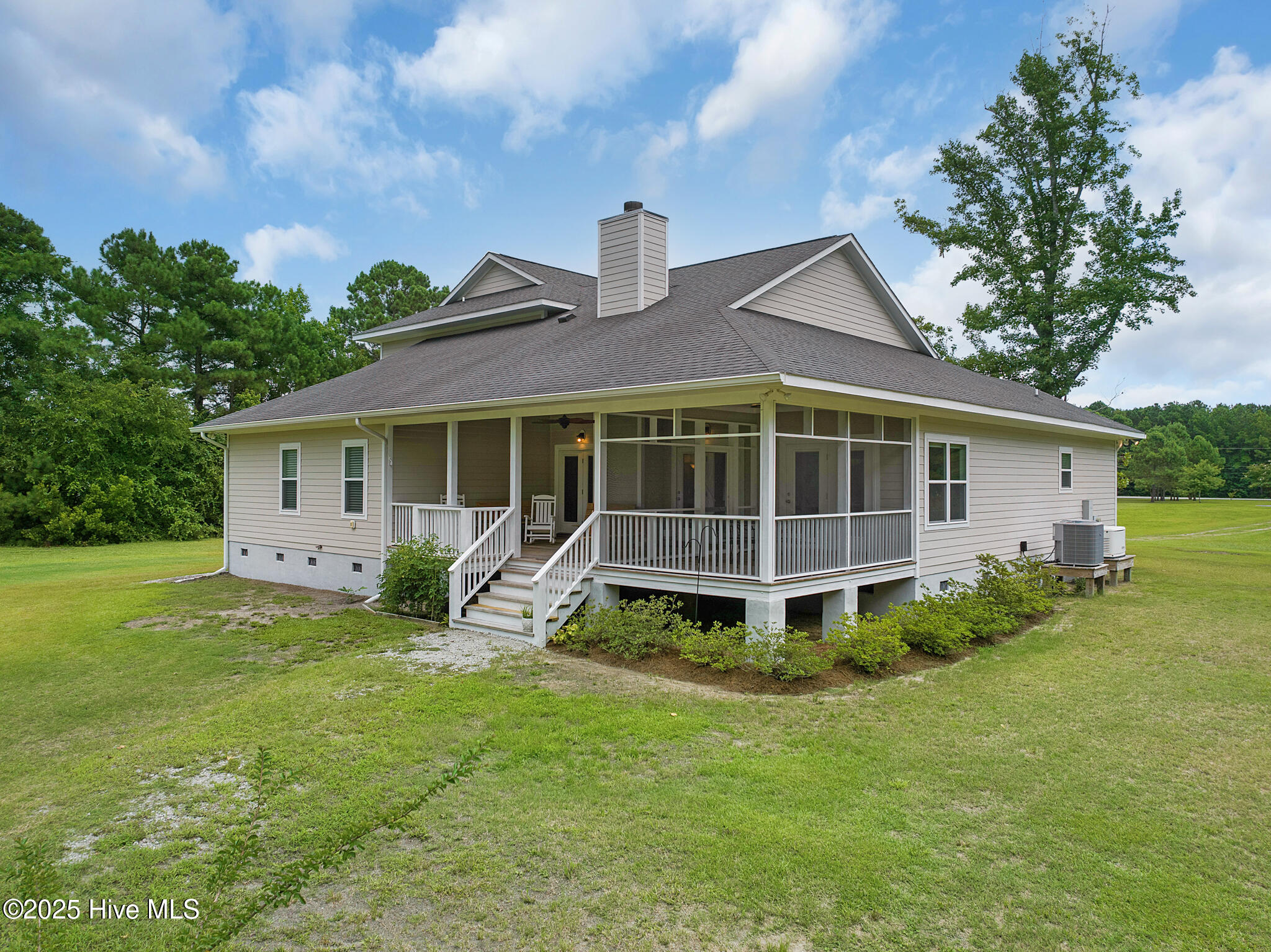 200 Pigott Road Gloucester, NC 28528 - Photo 8 of 54 Screened porch and covered deck