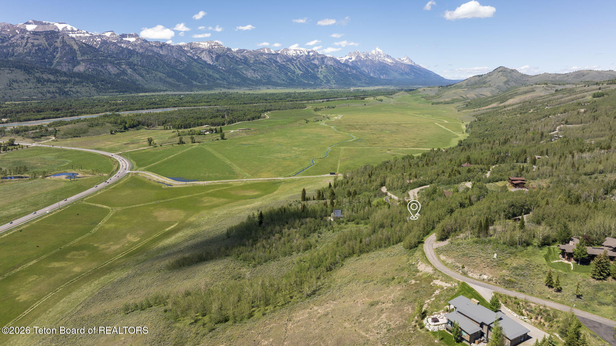 655 Spur Road Jackson, WY 83001 - Photo 31 of 37 Aerial