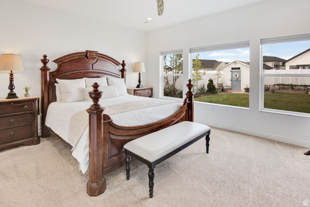 910 South 1700 West Layton, UT 84041 - Photo 13 of 26 Bedroom featuring light colored carpet