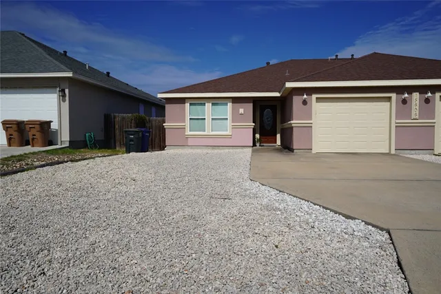 a view of a house with a outdoor space