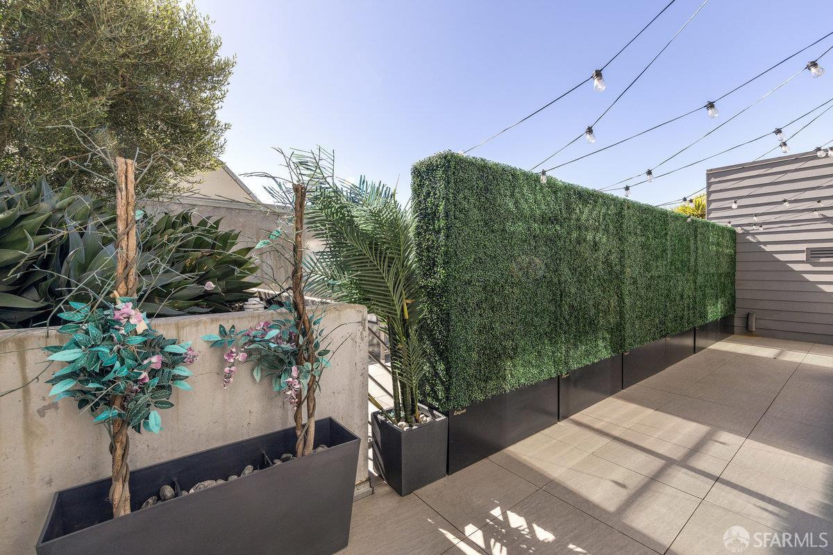 1 Stanyan Street, Unit 24 San Francisco, CA 94118 - Photo 16 of 51 a view of a backyard