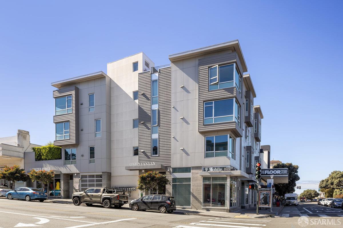 1 Stanyan Street, Unit 24 San Francisco, CA 94118 - Photo 42 of 51 a front view of a building with street