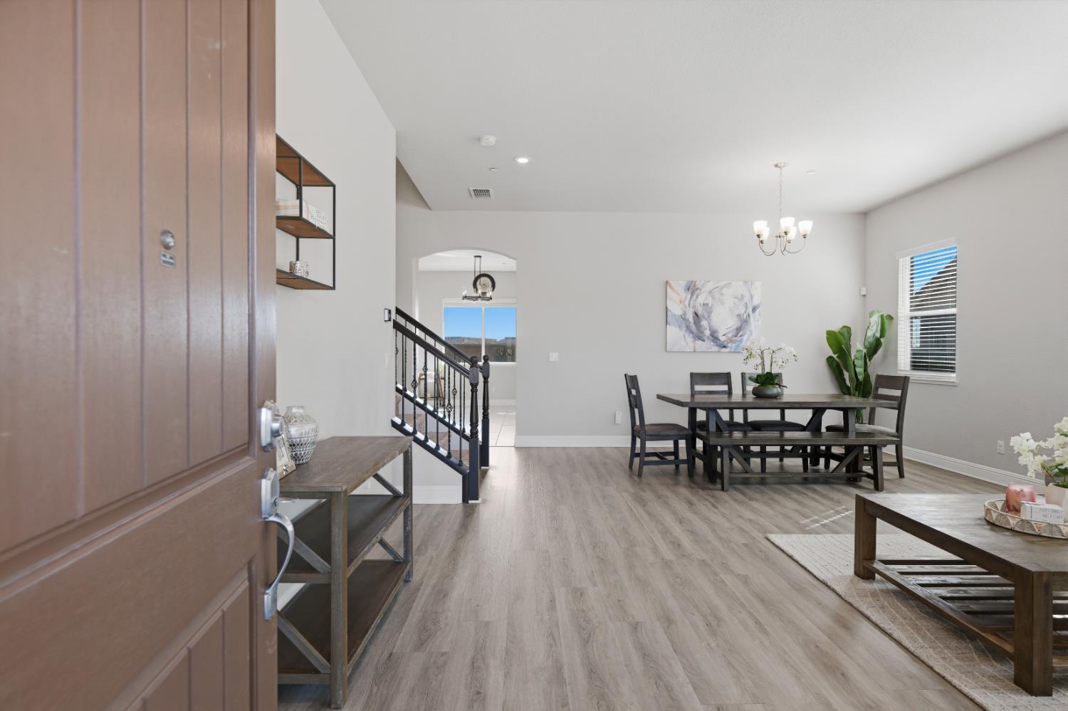 2012 Van Ruiten Drive Lodi, CA 95242 - Photo 5 of 49 a view of a dining room with furniture and wooden floor