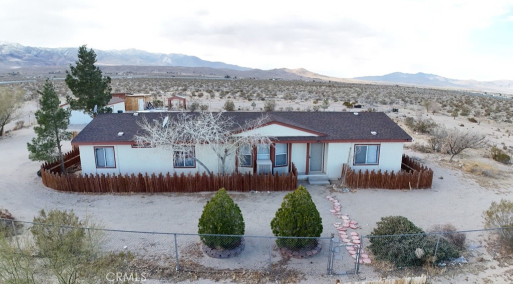 8130 Camp Rock Road Lucerne Valley, CA 92356 - Photo 2 of 14 an aerial view of a house
