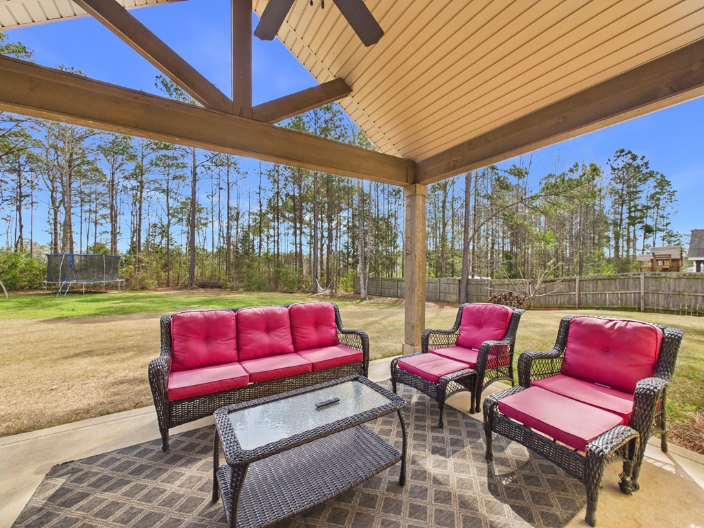 783 Sweetbay Parkway Hamilton, GA 31811 - Photo 38 of 46 COVERED PATIO WITH FIREPLACE