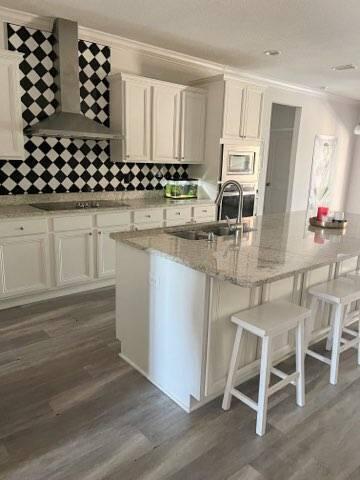 110 Conner Circle Santa Rosa Beach, FL 32459 - Photo 3 of 26 a kitchen with granite countertop a sink and cabinets