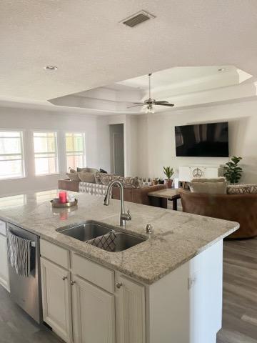 110 Conner Circle Santa Rosa Beach, FL 32459 - Photo 5 of 26 a kitchen with a sink a counter and cabinets