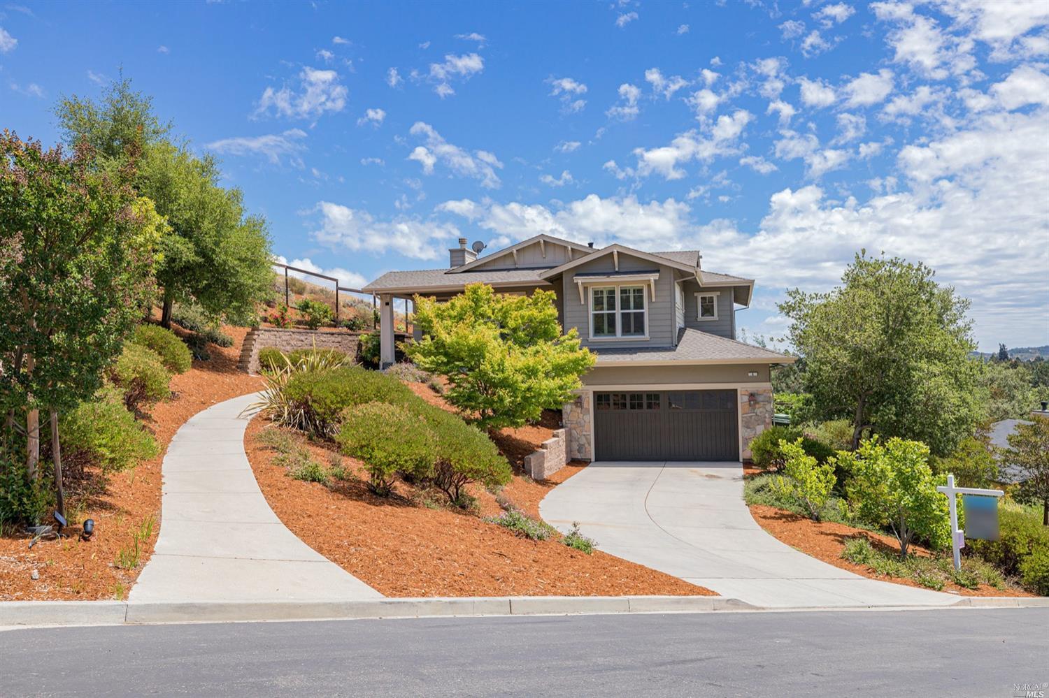 6 Winding Way Novato, CA 94945 - Photo 1 of 1 front view of a house with a garden