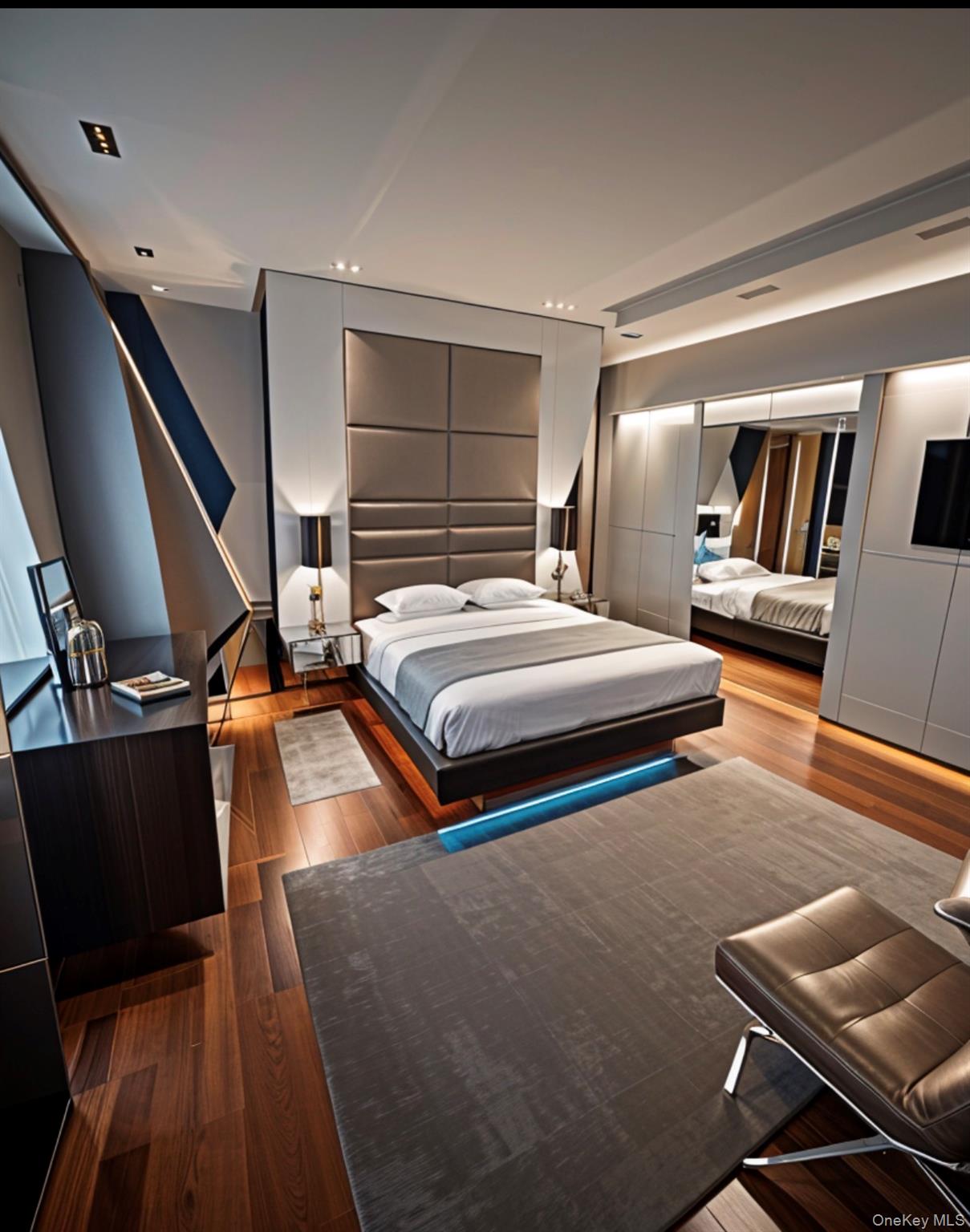 227 Calhoun Avenue Bronx, NY 10465 - Photo 12 of 17 a bedroom with bed and wooden floor