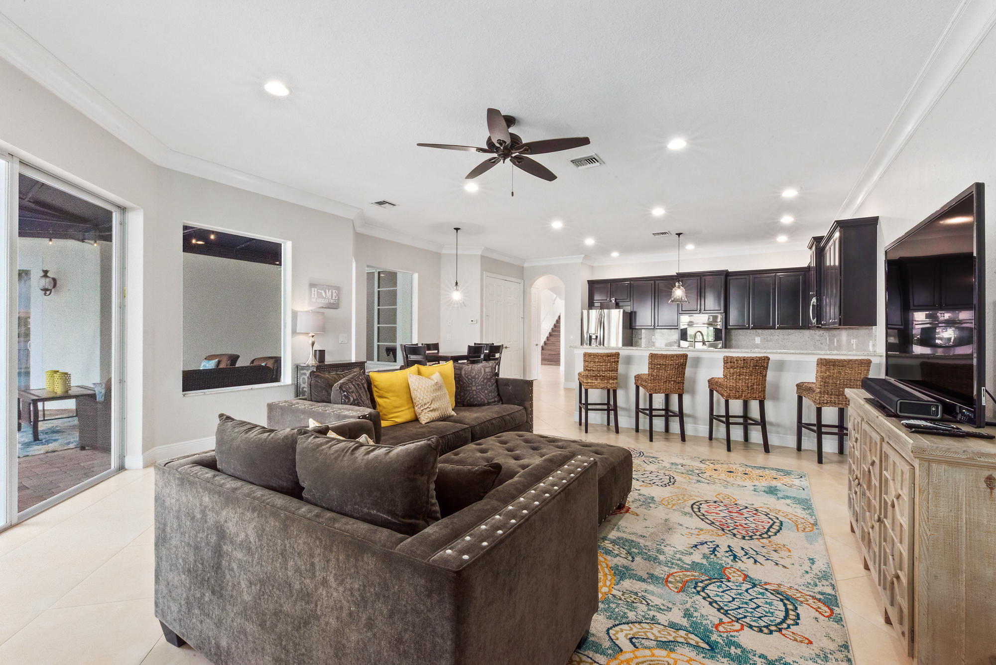274 Rudder Cay Way Jupiter, FL 33458 - Photo 10 of 38 Den / Kitchen View