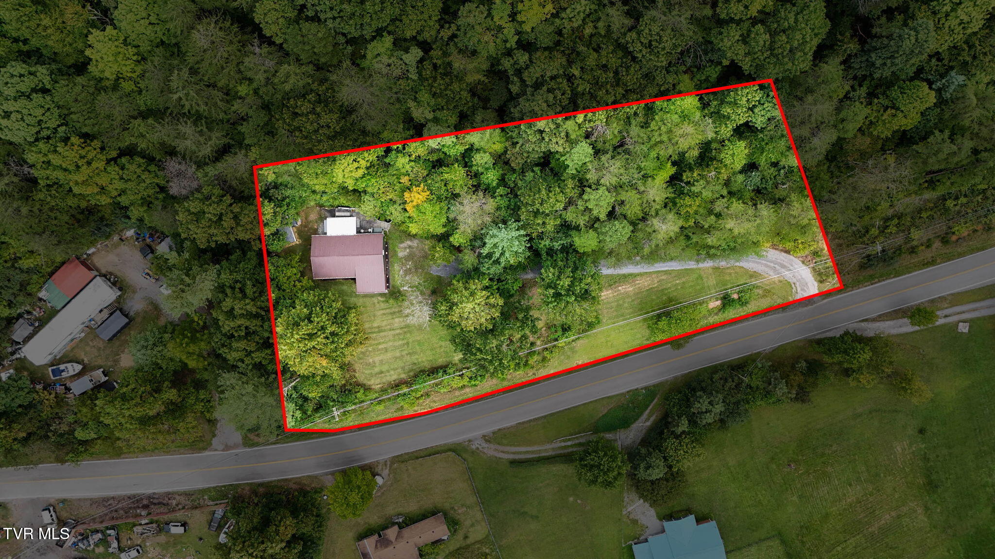 769 Flatwoods Road Bluff City, TN 37618 - Photo 38 of 41 65-web-or-mls-769 Flatwoods Rd Drone DOM