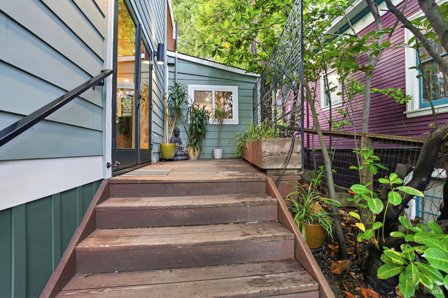 221 D Street San Rafael, CA 94901 - Photo 47 of 56 Side french door