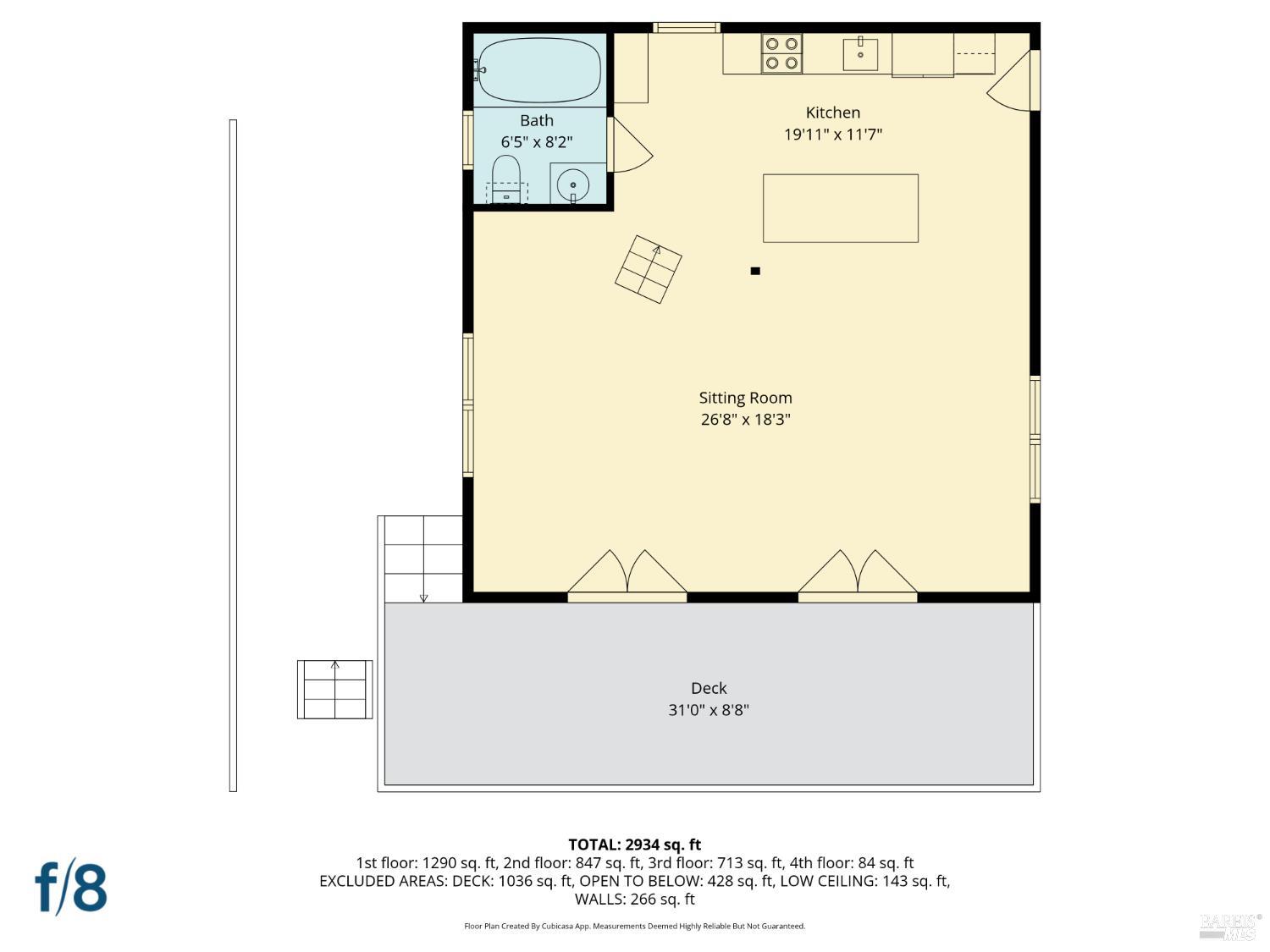 221 D Street San Rafael, CA 94901 - Photo 55 of 56 Guest House - Level 1