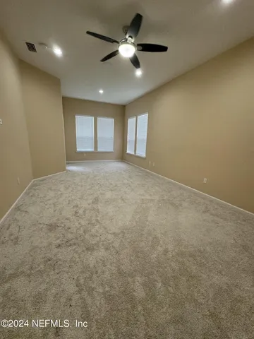 a view of empty room