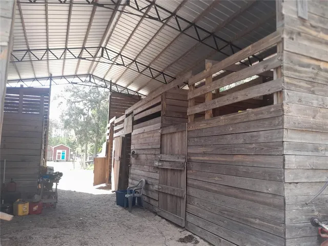 a view of storage and utility room