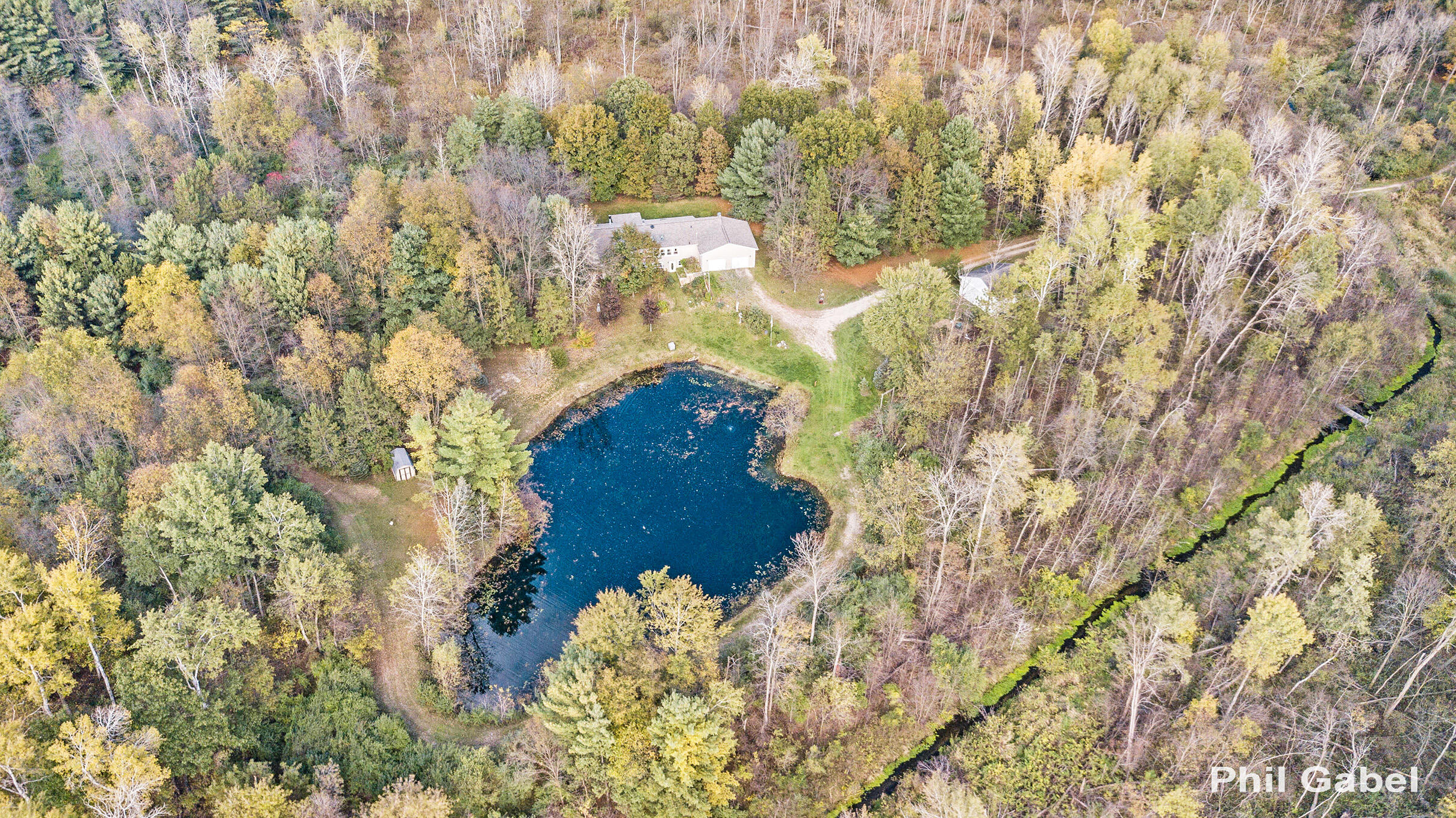 4187 Northwest Lake Road Lakeview, MI 48850 - Photo 33 of 35 4187LakeRdAerial-1