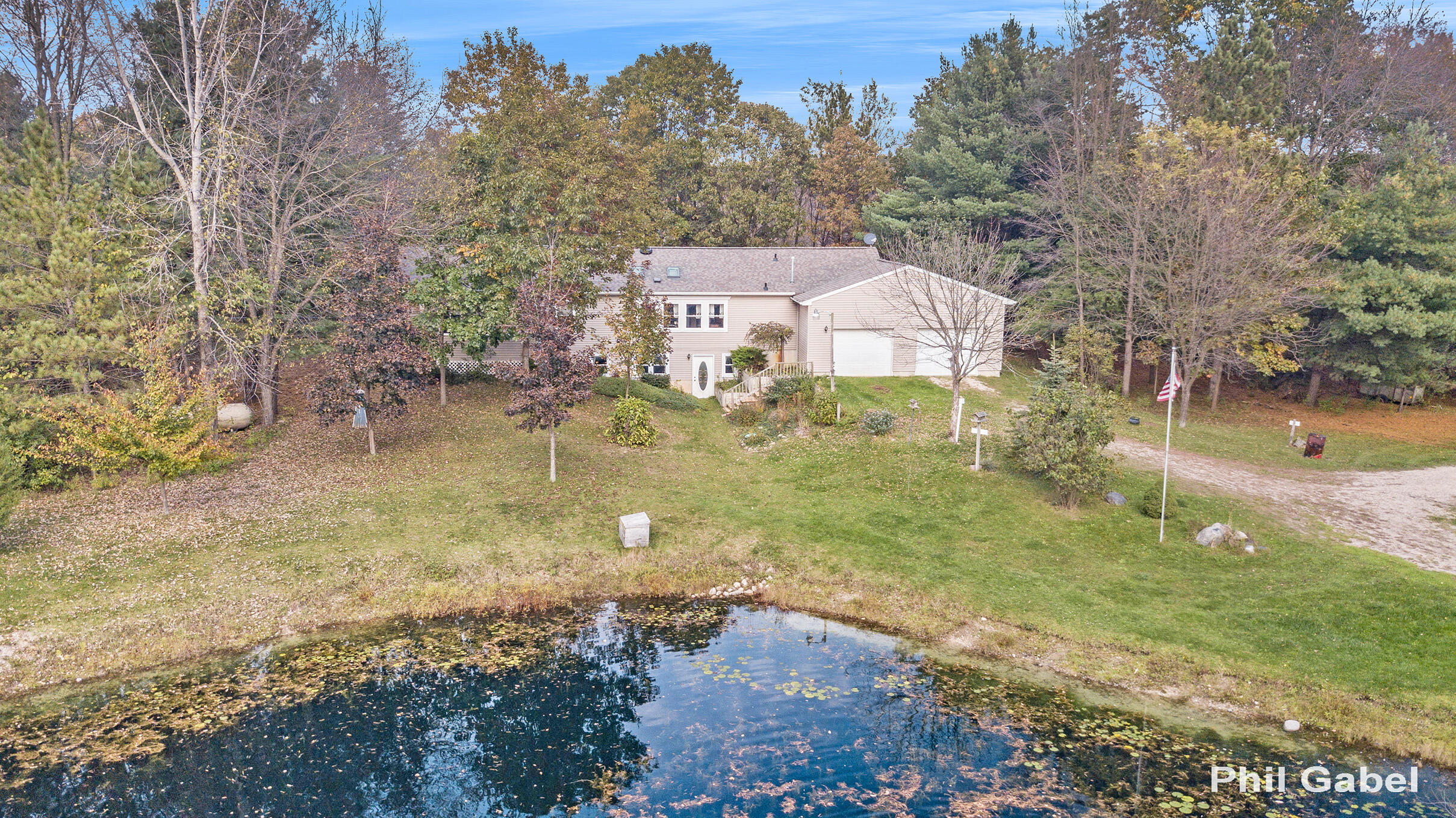 4187 Northwest Lake Road Lakeview, MI 48850 - Photo 5 of 35 4187LakeRdAerial-4-1