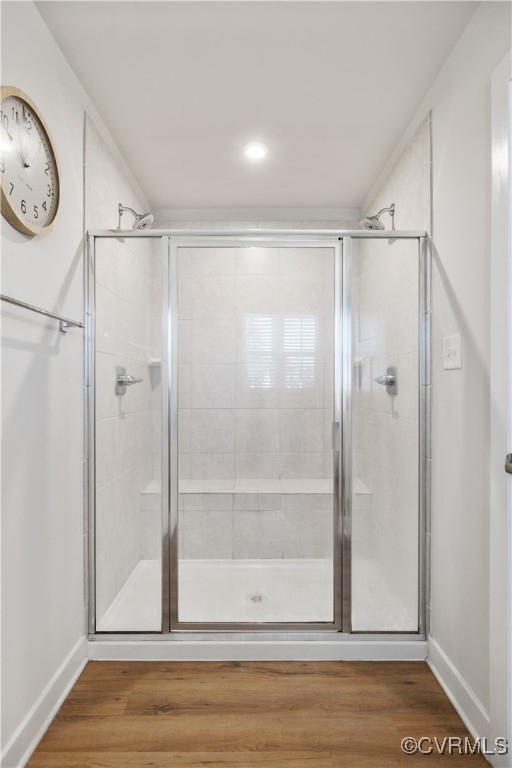 13901 Marsham Road Chester, VA 23836 - Photo 23 of 27 a view of an empty room with wooden floor and a window