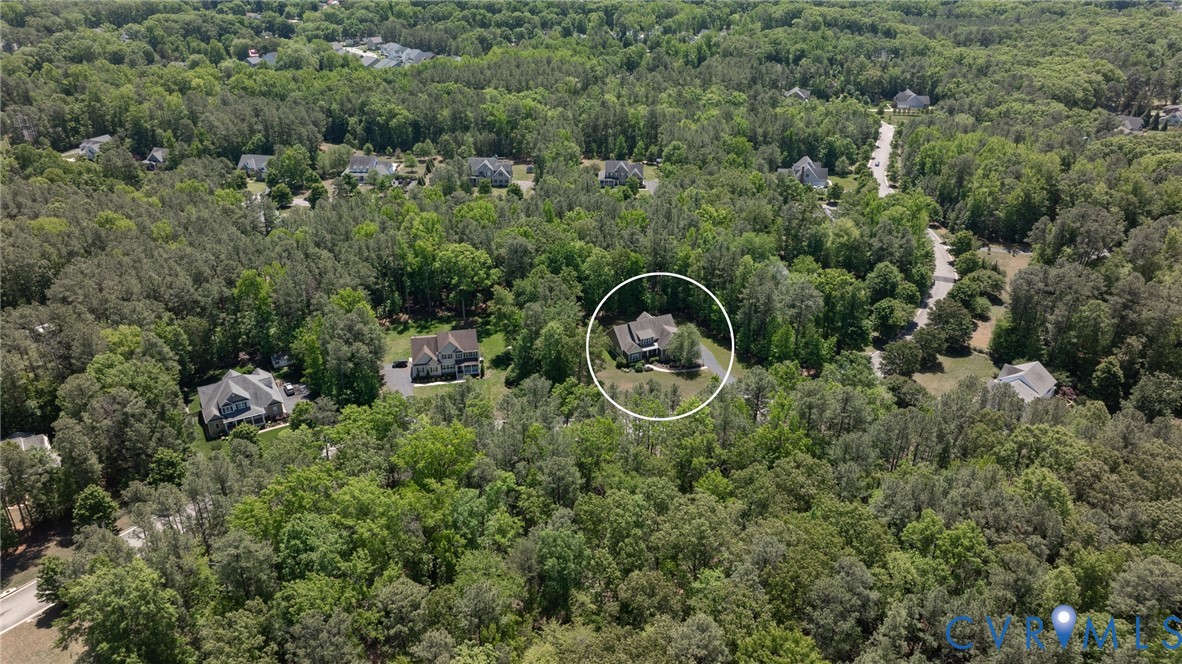 705 Wales Way Ashland, VA 23005 - Photo 57 of 62 an aerial view of a house with a garden