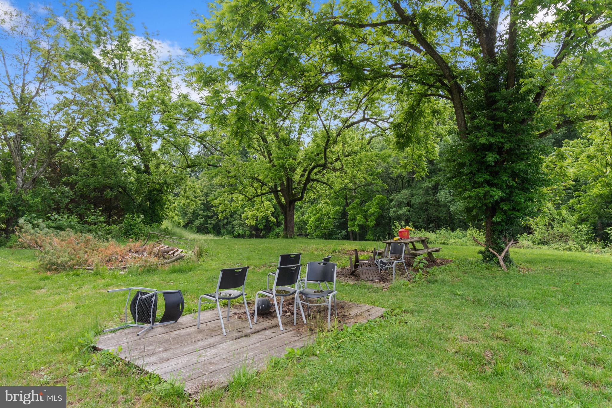 800 Trevanion Road Union Bridge, MD 21791 - Photo 39 of 60 a view of yard with seating area and green space