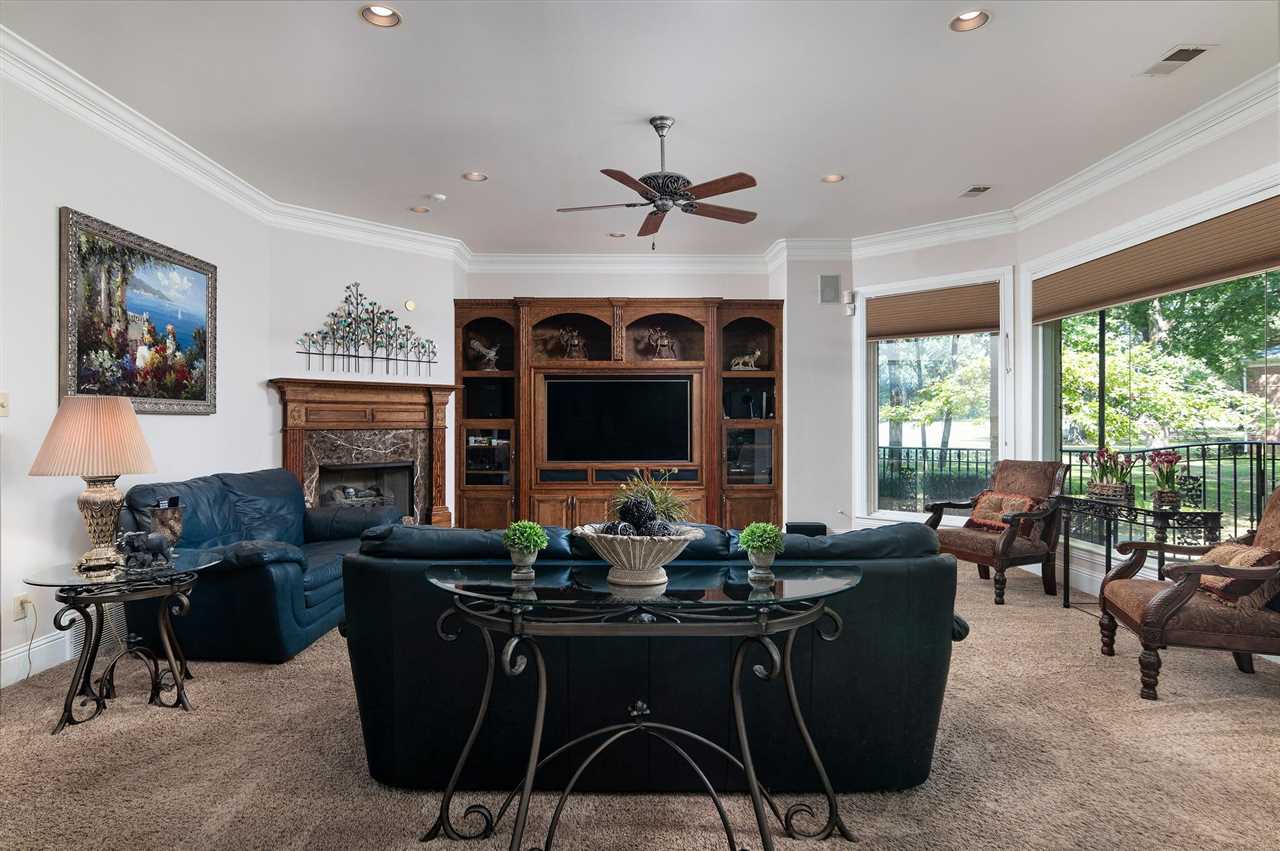 9496 Mayfield Road South Collierville, TN 38017 - Photo 17 of 25 a view of a dining room with furniture window and outside view