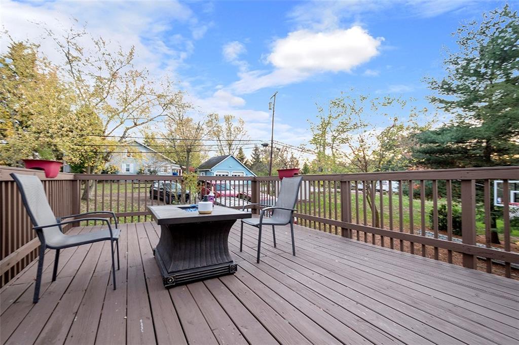 330 Johnston Road Pittsburgh, PA 15241 - Photo 16 of 25 Deck with fire pit off of master bedroom!