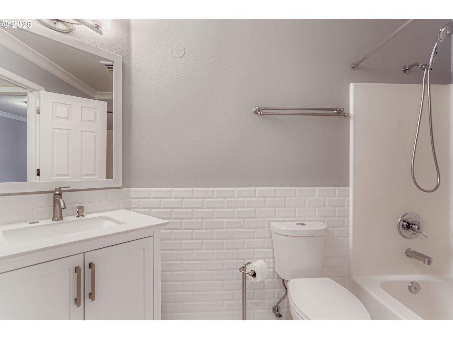 12697 Southwest Canvasback Way Beaverton, OR 97007 - Photo 30 of 41 a bathroom with a sink a toilet and shower