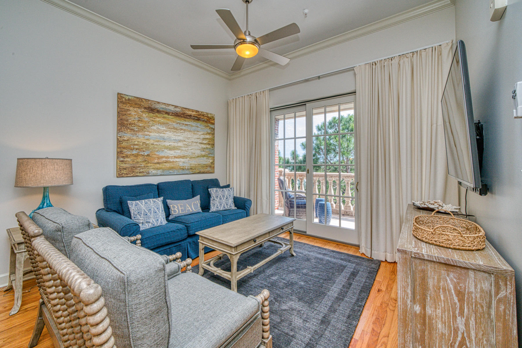 10343 East County Highway 30A, Unit 307 Seacrest, FL 32413 - Photo 16 of 34 a living room with furniture and a window