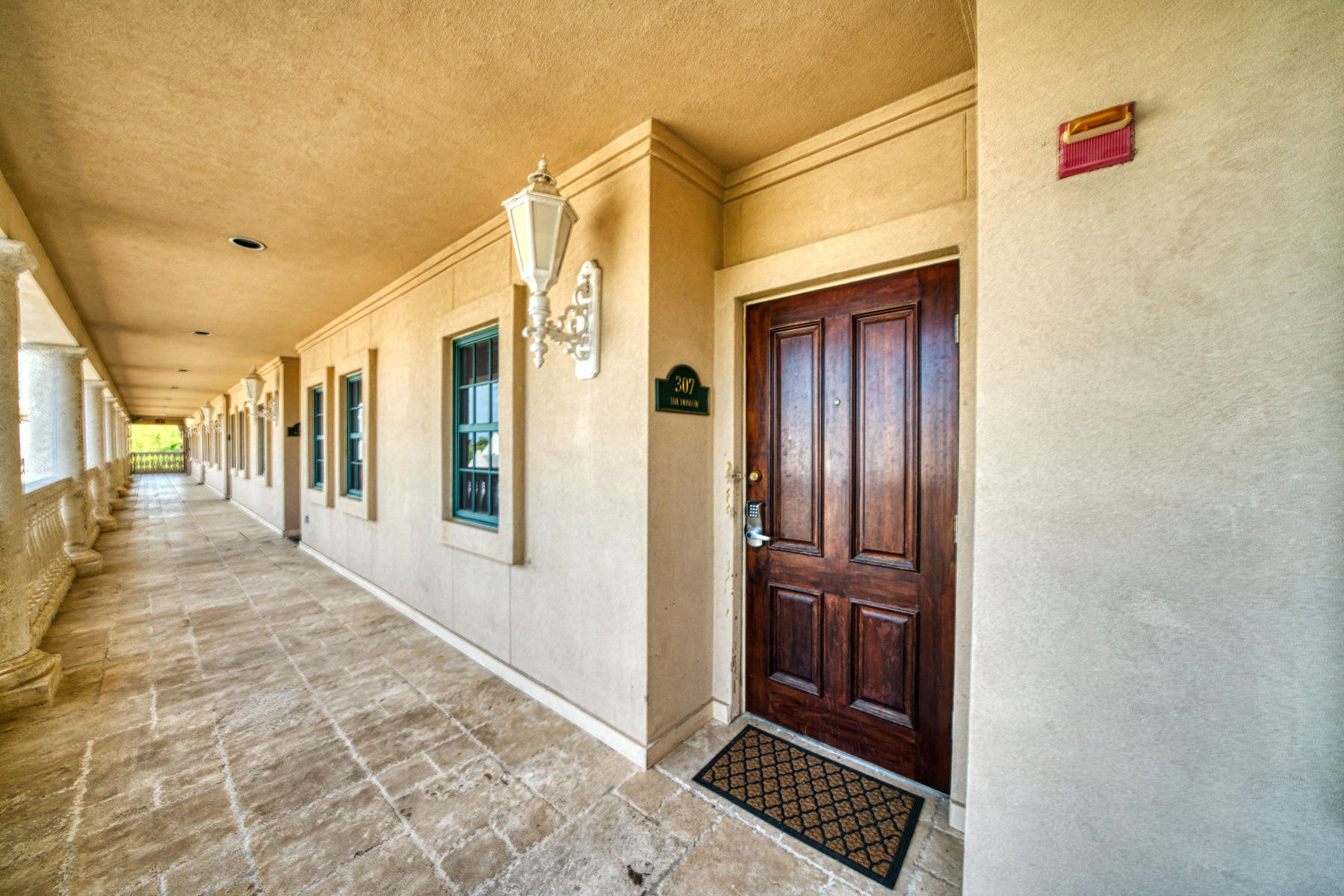10343 East County Highway 30A, Unit 307 Seacrest, FL 32413 - Photo 29 of 34 a view of hallway with wooden floor