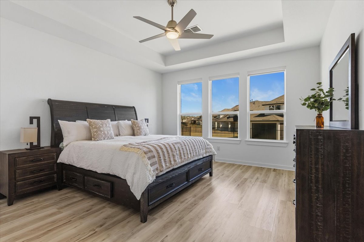1904 Varese Path Leander, TX 78641 - Photo 15 of 40 Primary Bedroom with natural abundant natural light