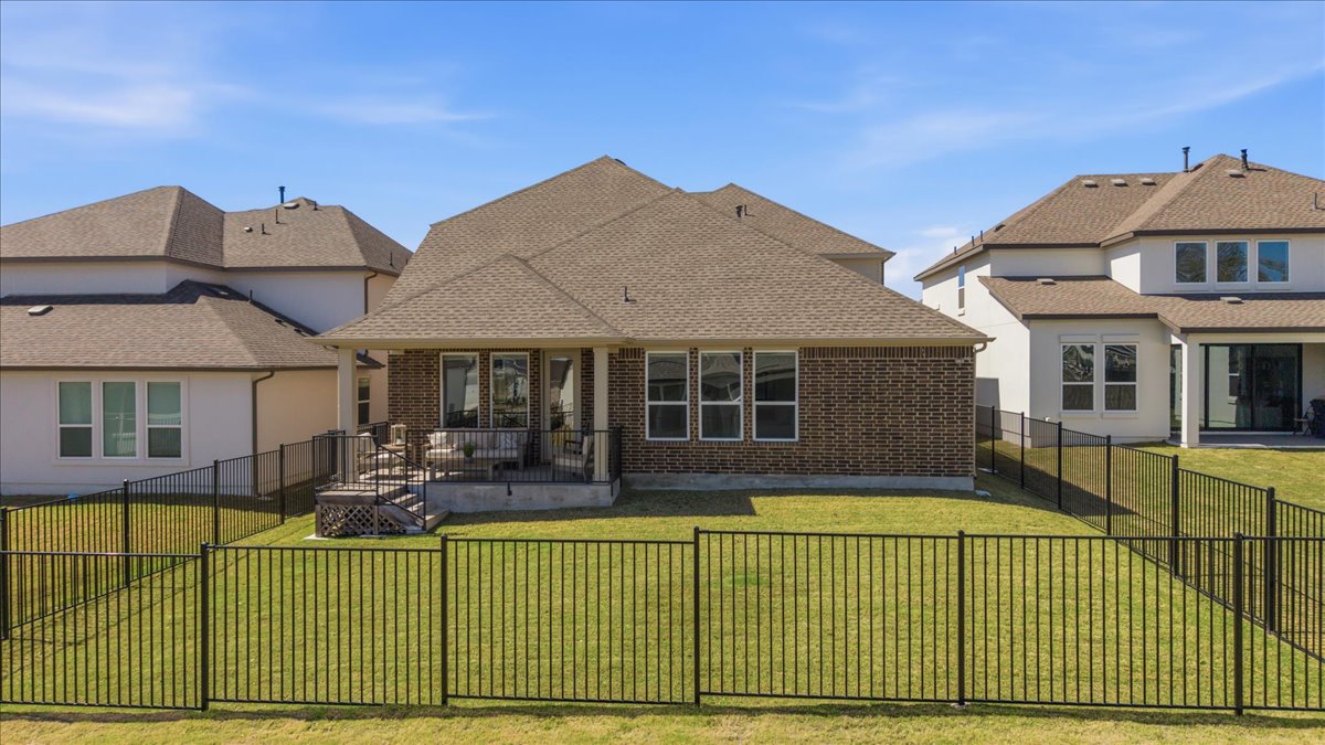 1904 Varese Path Leander, TX 78641 - Photo 33 of 40 a view of a house with a swimming pool