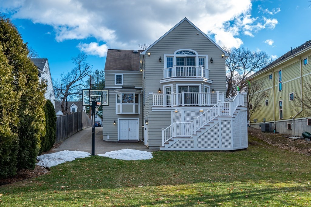 64 Garland Road Newton, MA 02459 - Photo 2 of 27 a view of a house with a yard