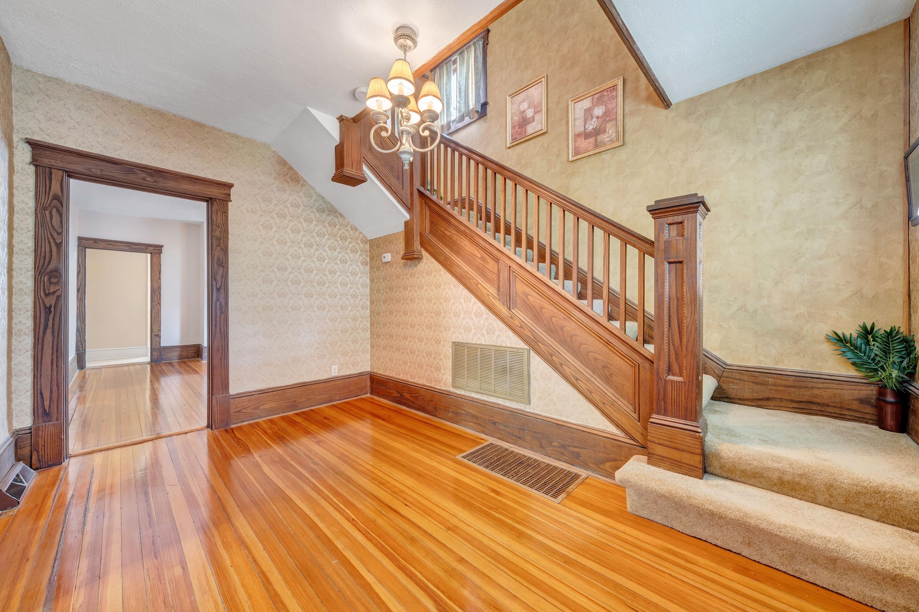3759 Mill Iron Road Goodview, VA 24095 - Photo 5 of 39 a view of an entryway with wooden floor