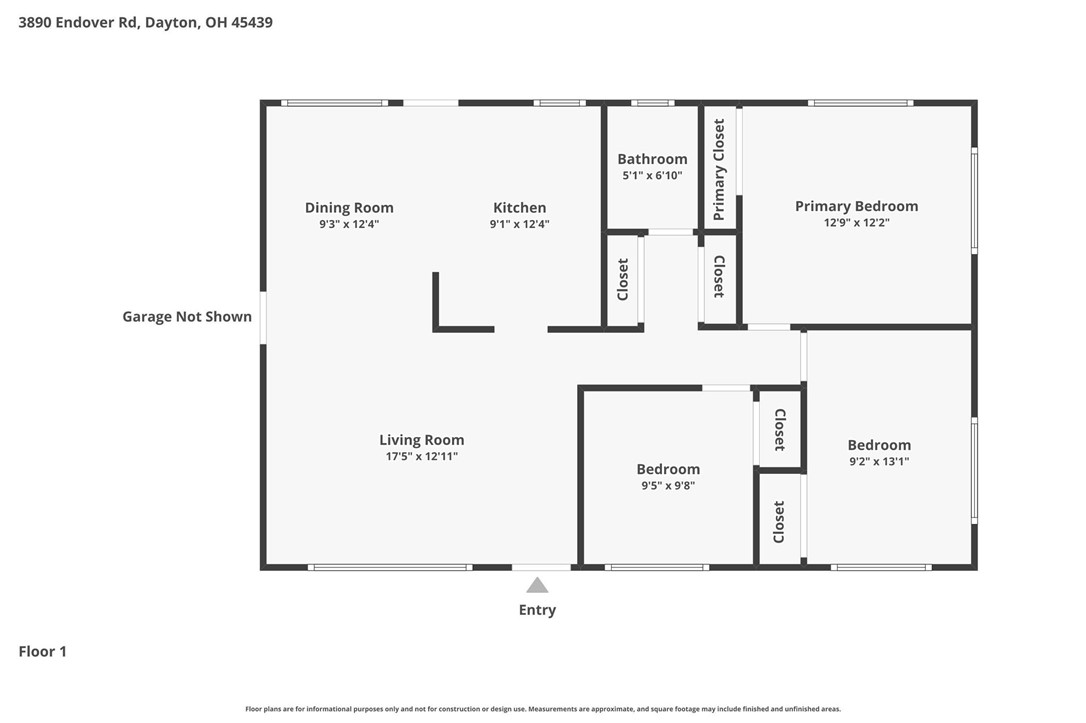 3890 Endover Road Dayton, OH 45439 - Photo 26 of 26 Explore the functional layout of this charming residence, perfect for comfortable living.