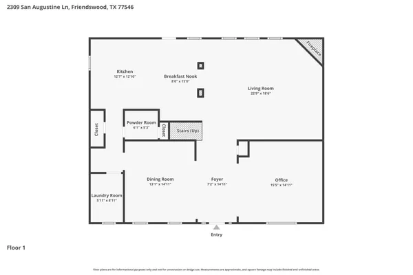 $3,795 | 2309 San Augustine Lane, Friendswood, TX 77546